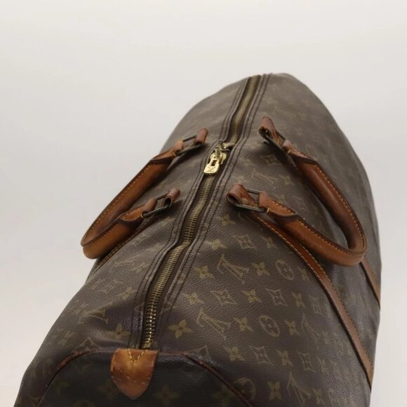 LOUIS VUITTON Monogram Keepall 55 Boston Bag - Picture 12 of 16